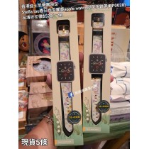 (出清) 香港迪士尼樂園限定 Stella lou 春日造型圖案apple watch皮革手錶帶 (BP0028)